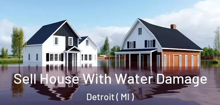  Sell House With Water Damage Detroit ( MI )